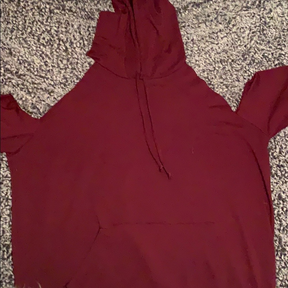 Cold shoulder distressed sweatshirt